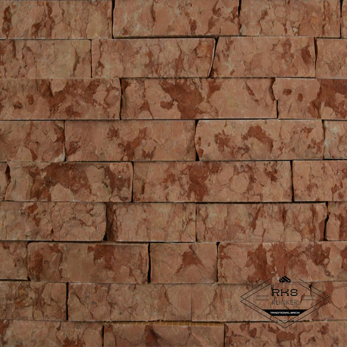 Фасадный камень Полоса - Мрамор Rojo Alicante в Белгороде